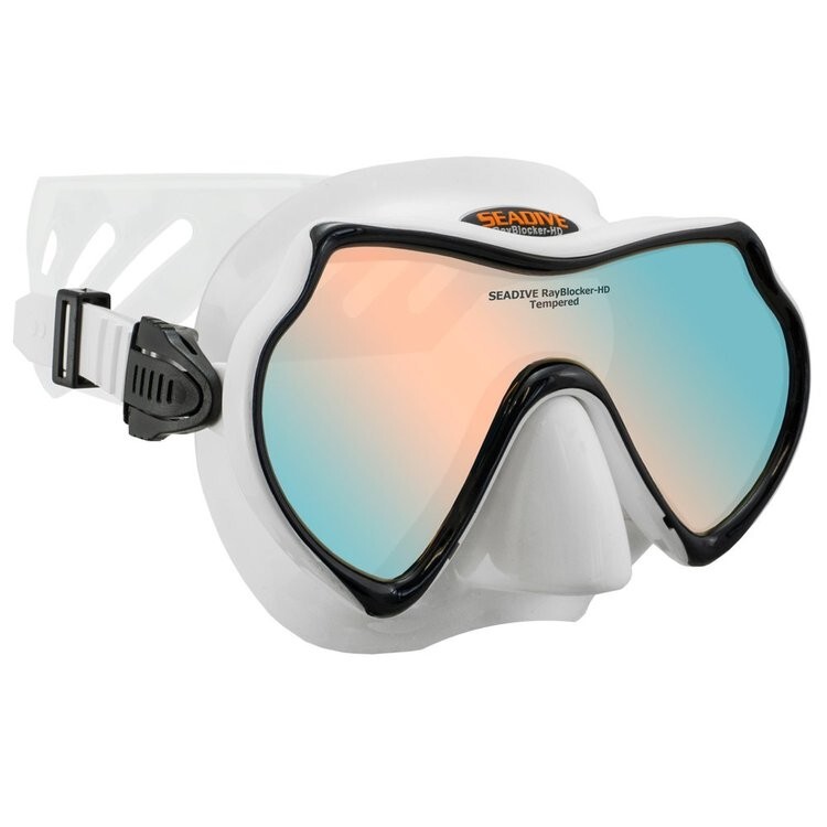 SeaDive Eagleye Rayblocker-HD Mask - White
