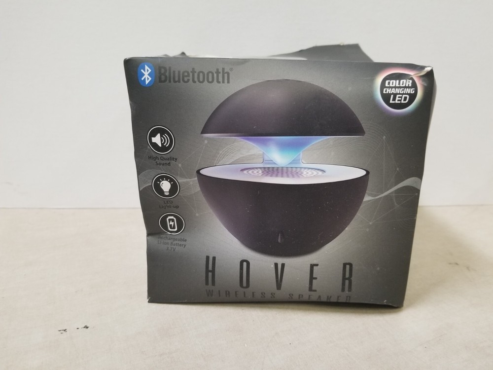 Bass Jaxx ~ Bluetooth Hover Wireless Speaker ~ Color Changing LED