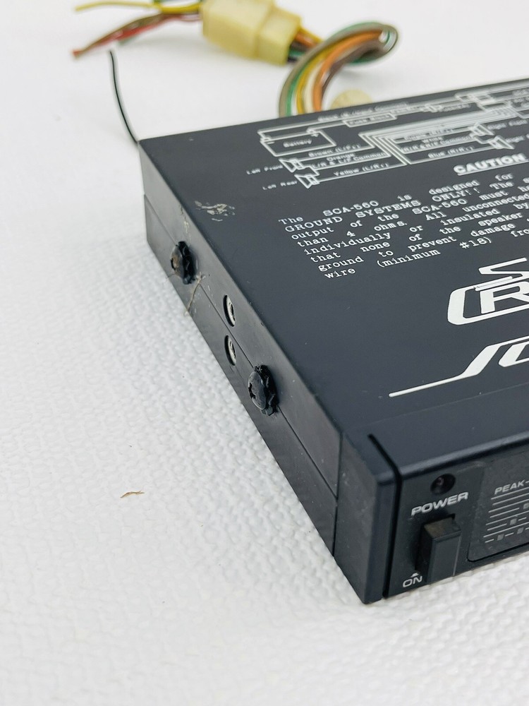 Sound Creation SCA-560 High Sensitivity Equalizer Booster UNTESTED
