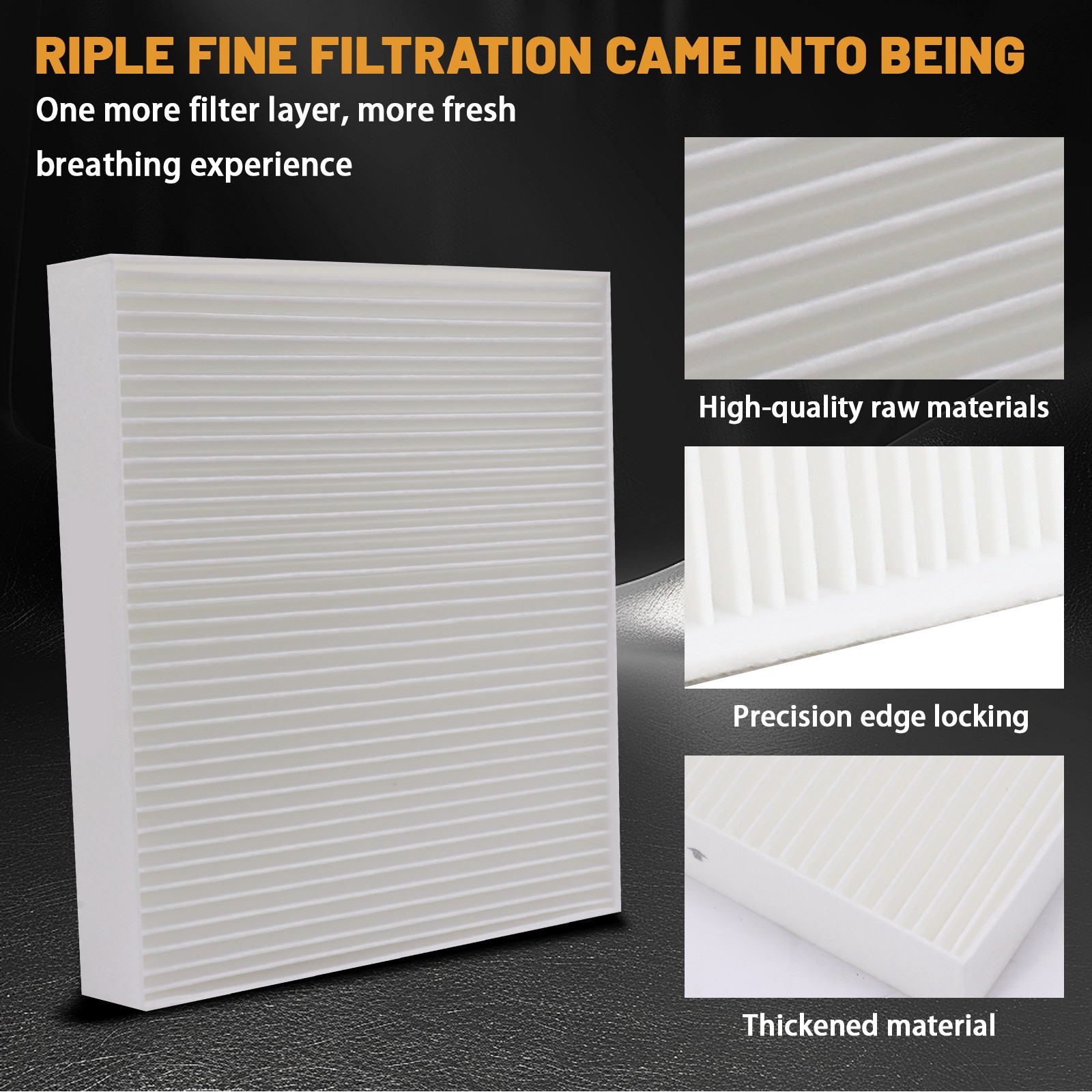 Cabin Air Filter for Toyota Tacoma 2005-2022 2.7L V6 3.5L & 4.0L