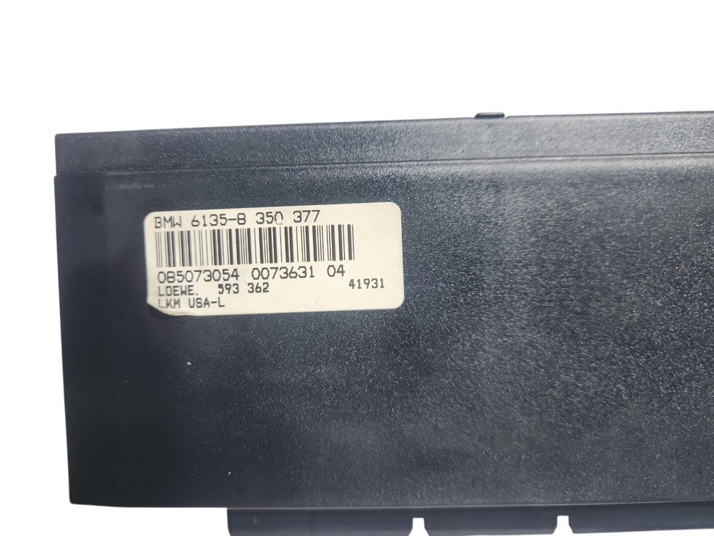 1989-1996 BMW 525i E34 Check Control Module & Light Control Module 8 350 377