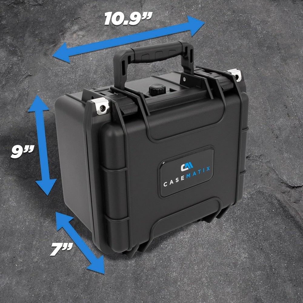 Crushproof Card Container with Dividers