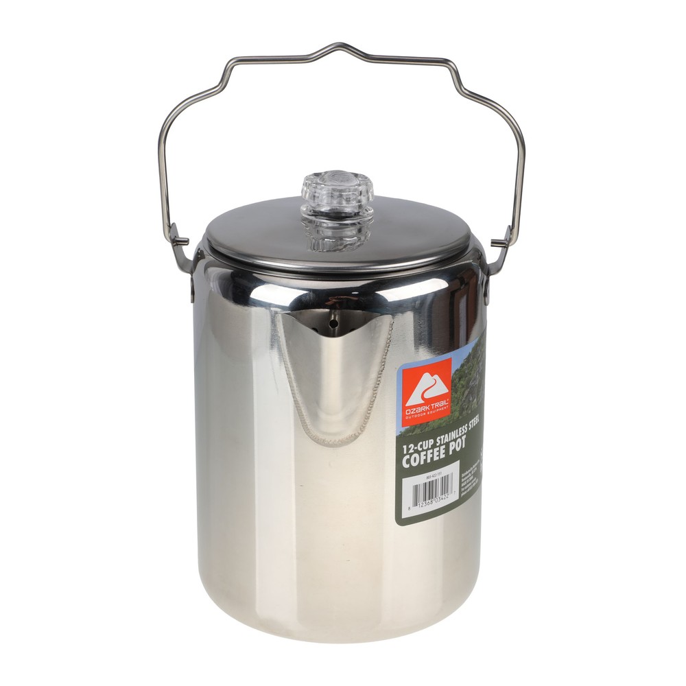 12-cup Stainless Steel Percolator