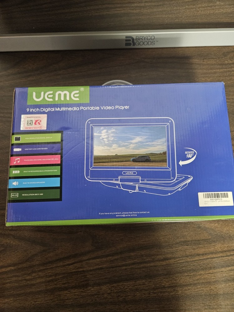 Ueme 9 Inch Portable Video Player