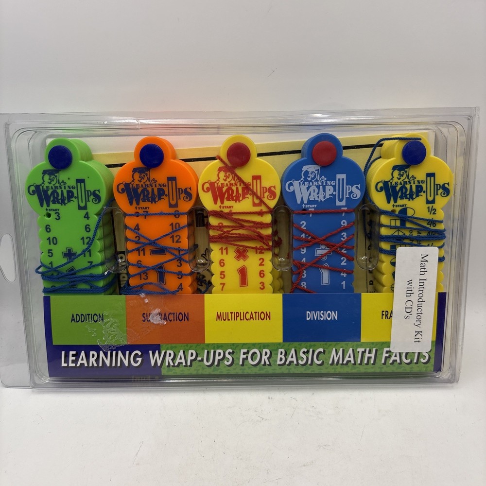NEW Learning Wrap-Ups Basic Math Facts: Addition, Subtraction, Multiplication CD