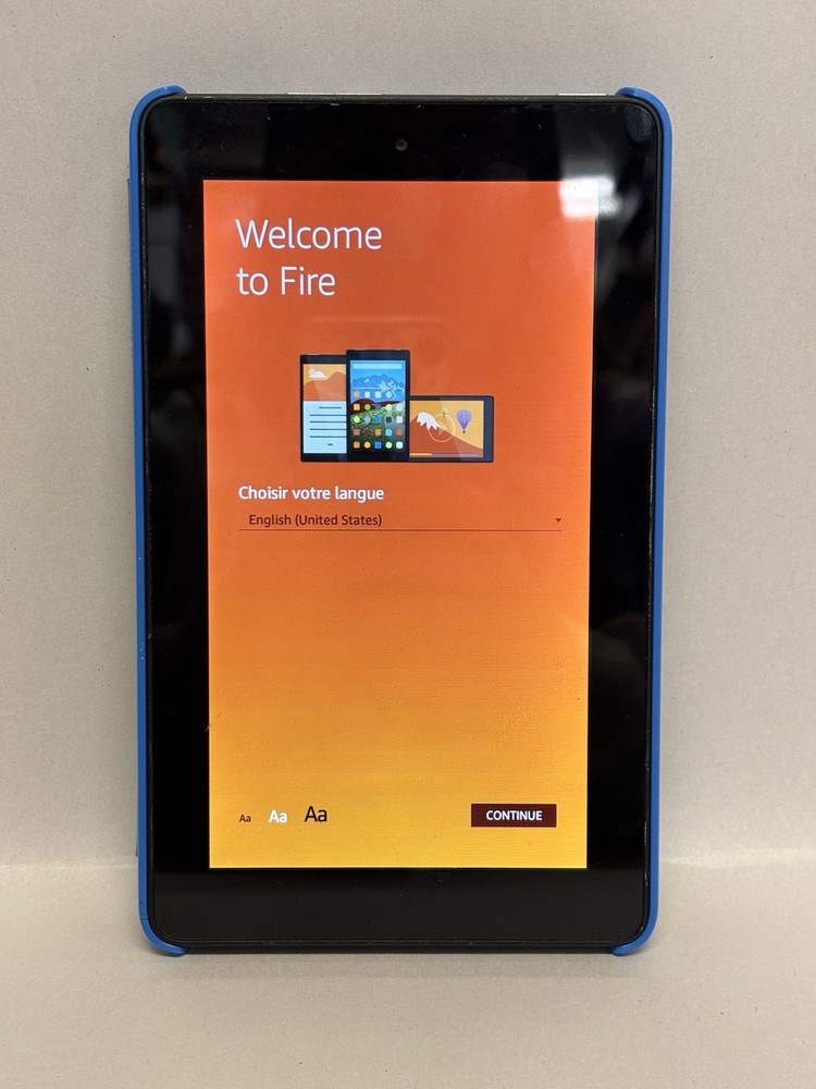 Amazon Fire 7 Tablet & Case Bundle #5093