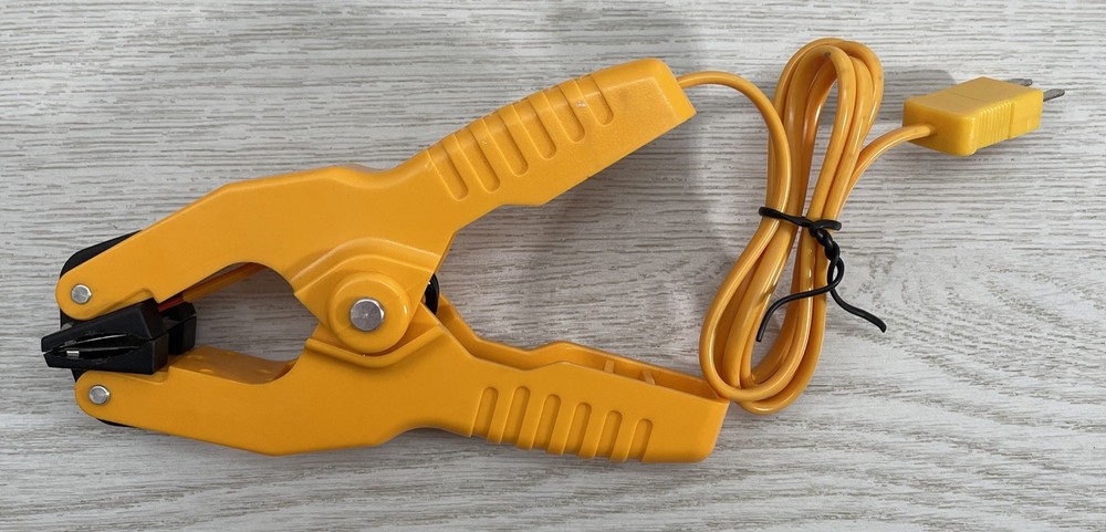 K-Type Thermocouple Pipe Clamp Temperature Probe - HVAC / Surface Sensor