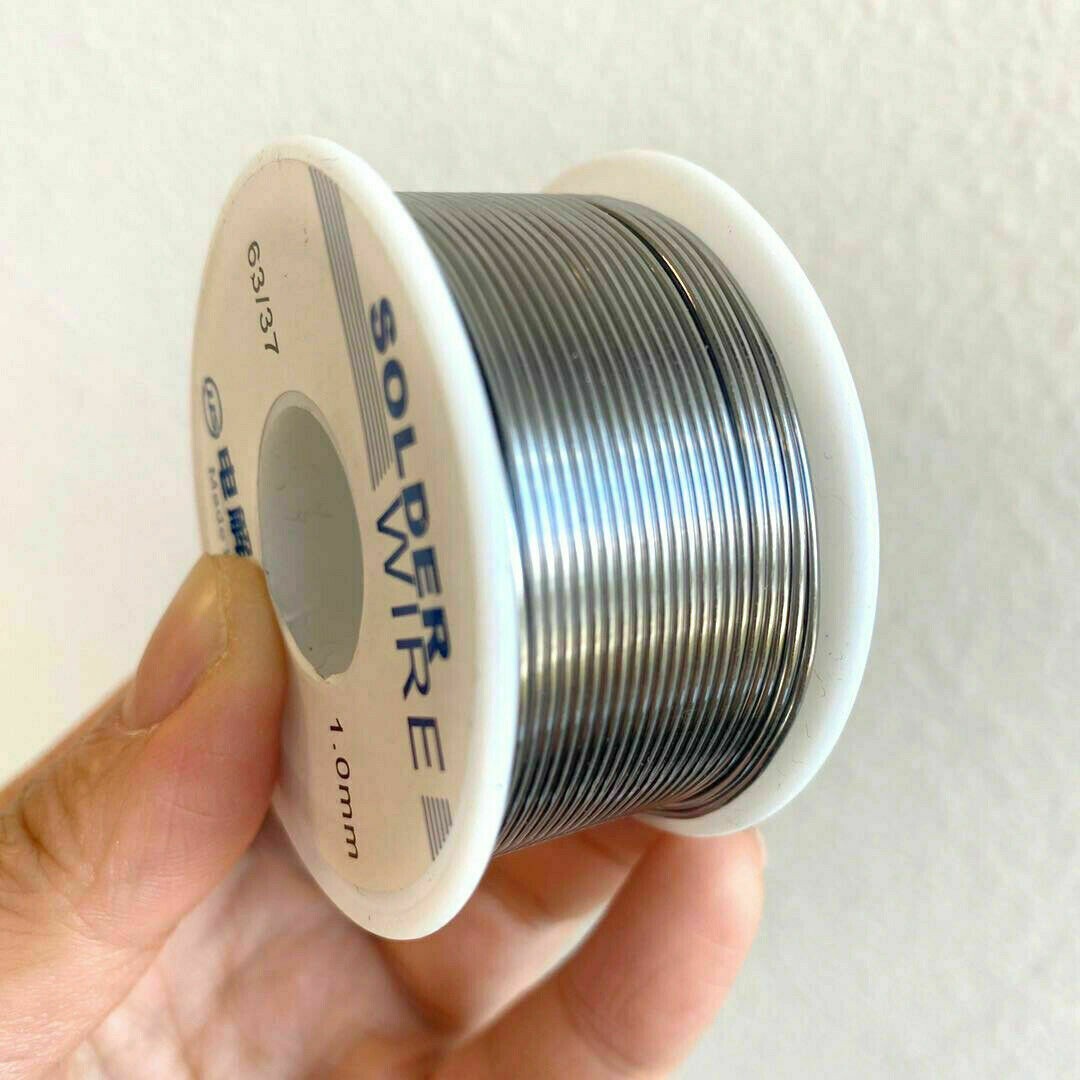 63/37 1MM Tin Lead Rosin Core Flux Solder Wire for Electrical Solderding 100g