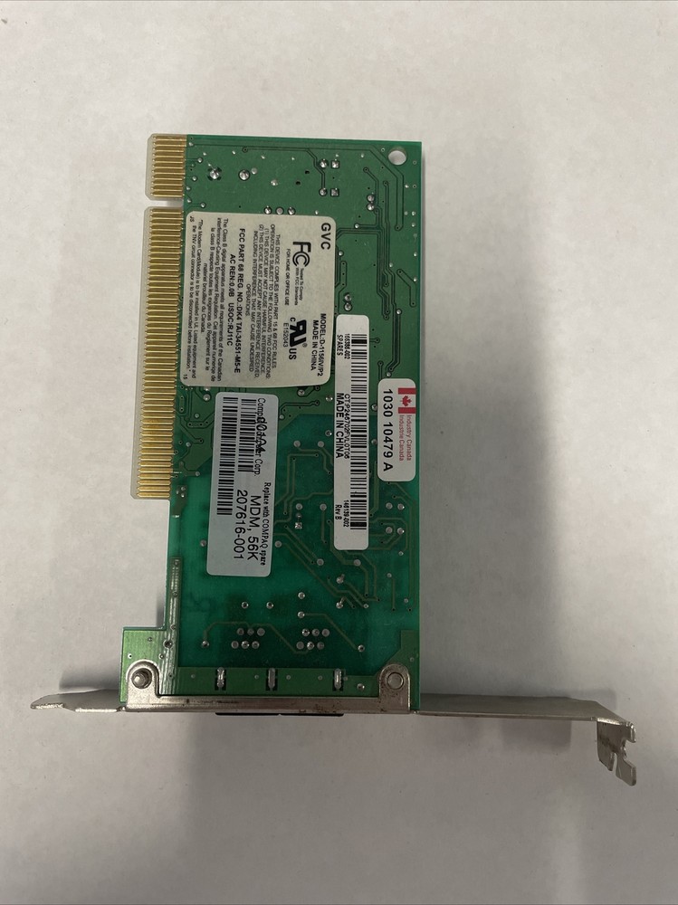 compaq modem 207616-001 56k