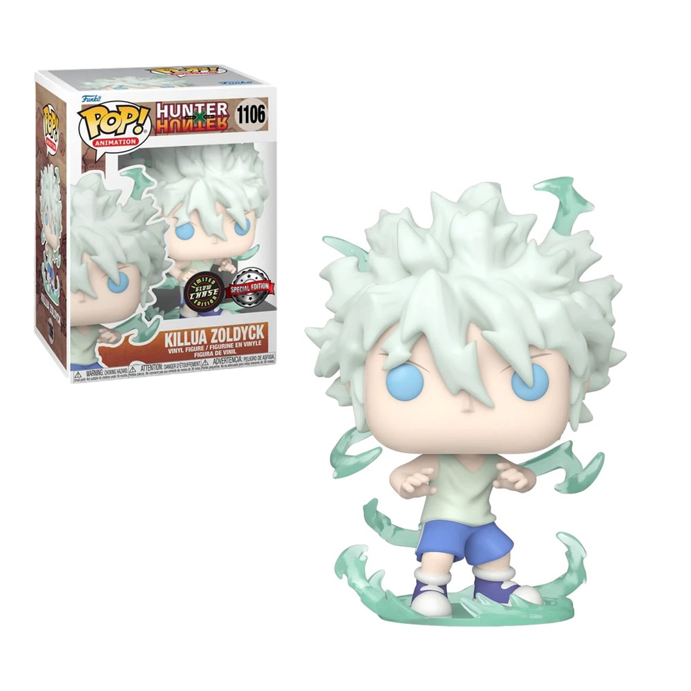 Funko POP! Animation Hunter X Hunter GITD CHASE Killua Zoldyck #1106 Exclusive
