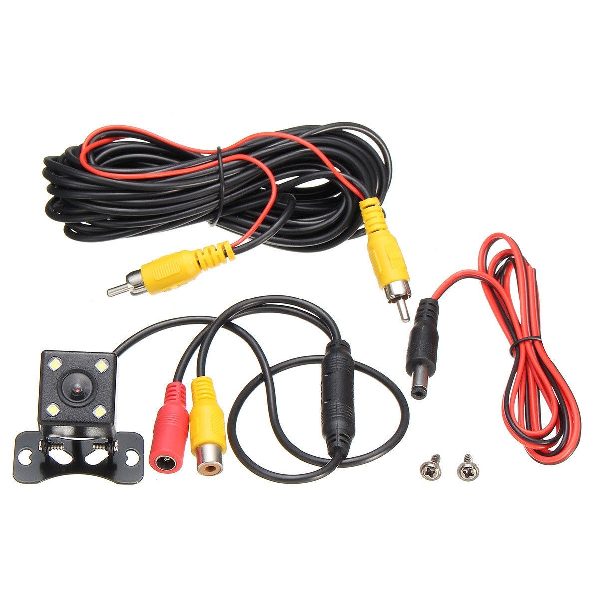 Car Rear View 4.3" LCD OEM Mirror Monitor with Backup Camera Parking Reverse Kit