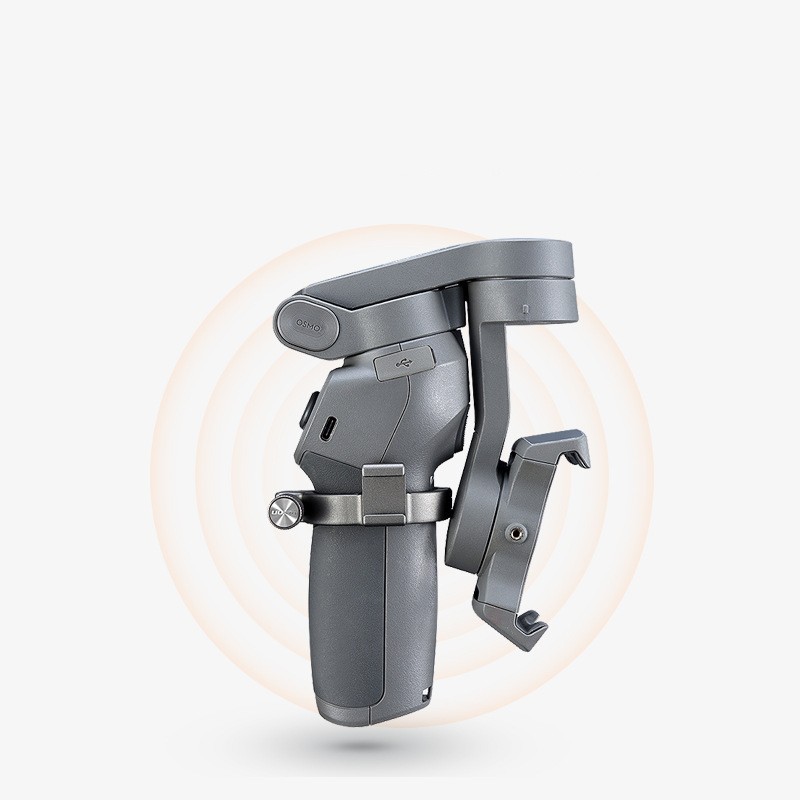 Dual Cold Shoe Stabilizer Quick Release Expansion Bracket For DJI Osmo Mobile 3