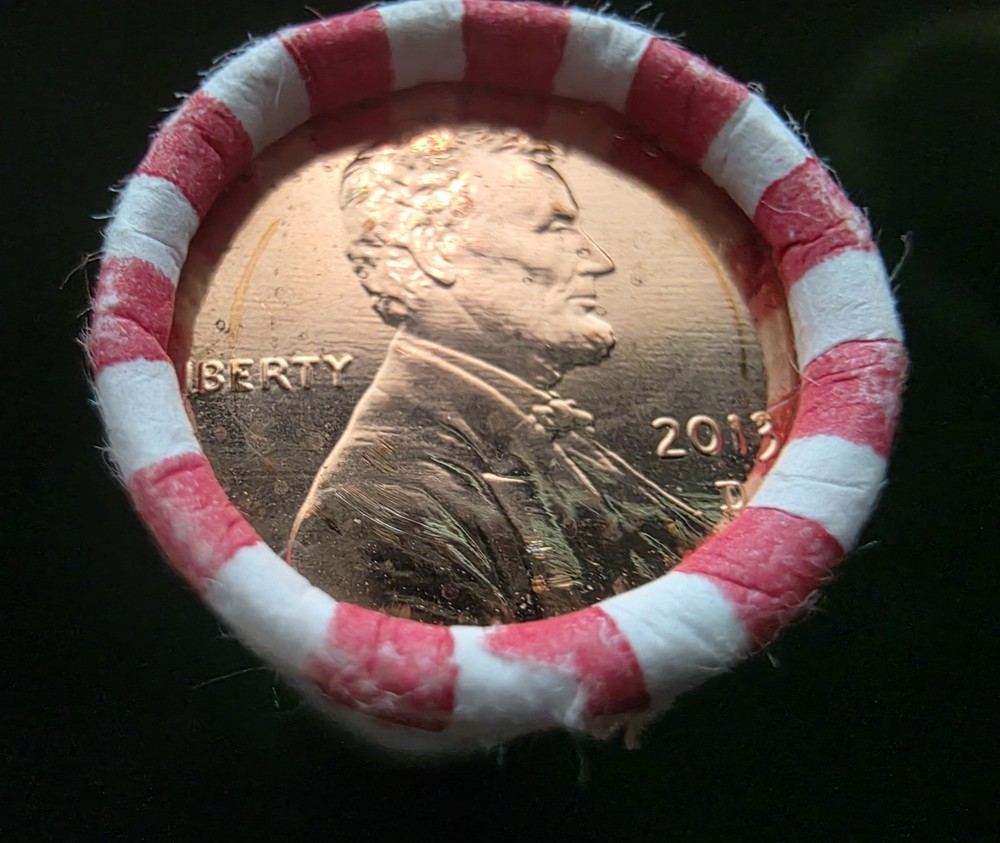 2013 D LINCOLN SHIELD CENT ROLL 50 COINS UNCIRCULATED