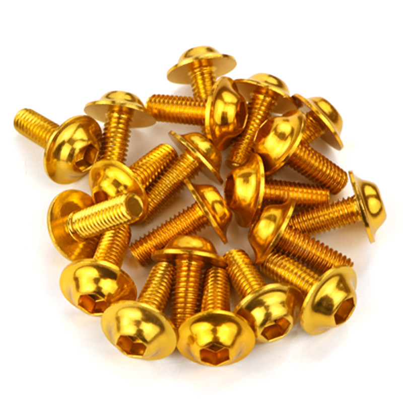 Complete Fairing Bolt Screws Kit For Kawasaki Ninja ZX6R 7R ZX9R ZX12R USA