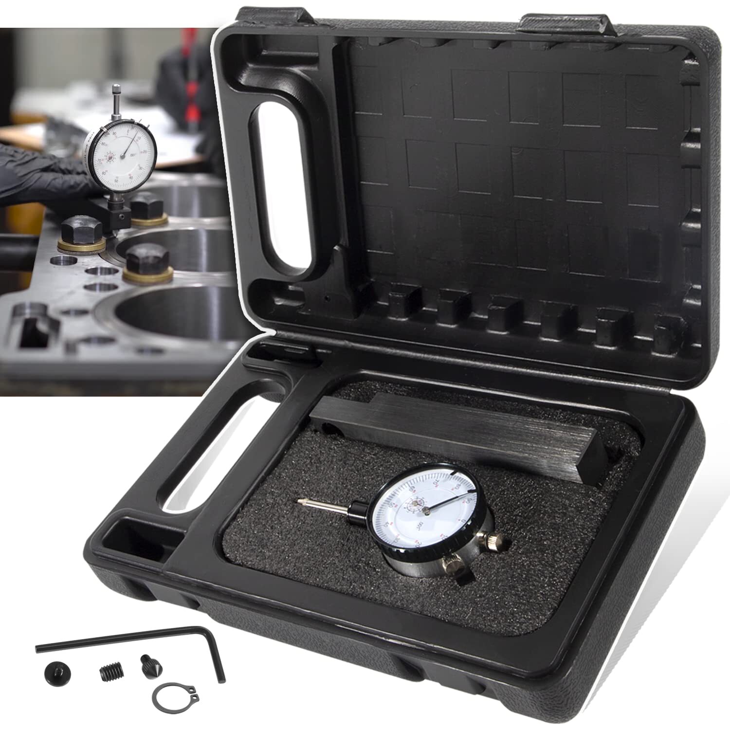 For Diesel Engines Cylinder Liner Protrusion Measurement Tool Dial Indicator🔥