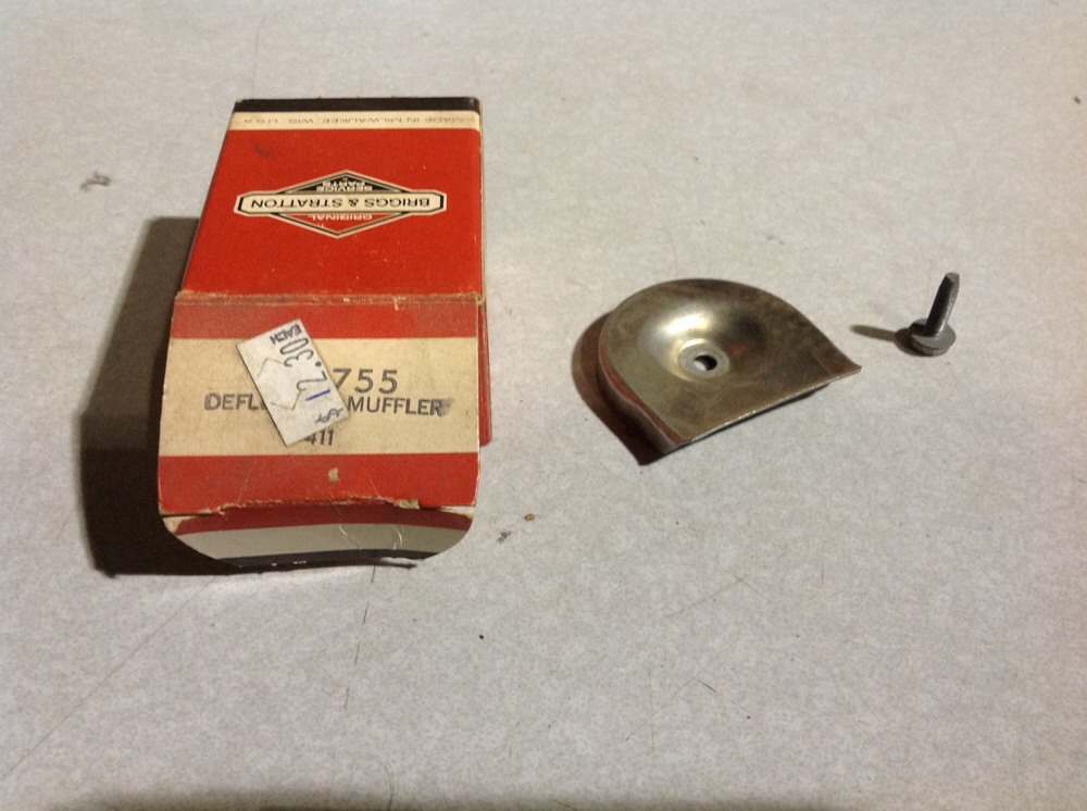 Briggs & Stratton part # 221755 muffler deflector OEM