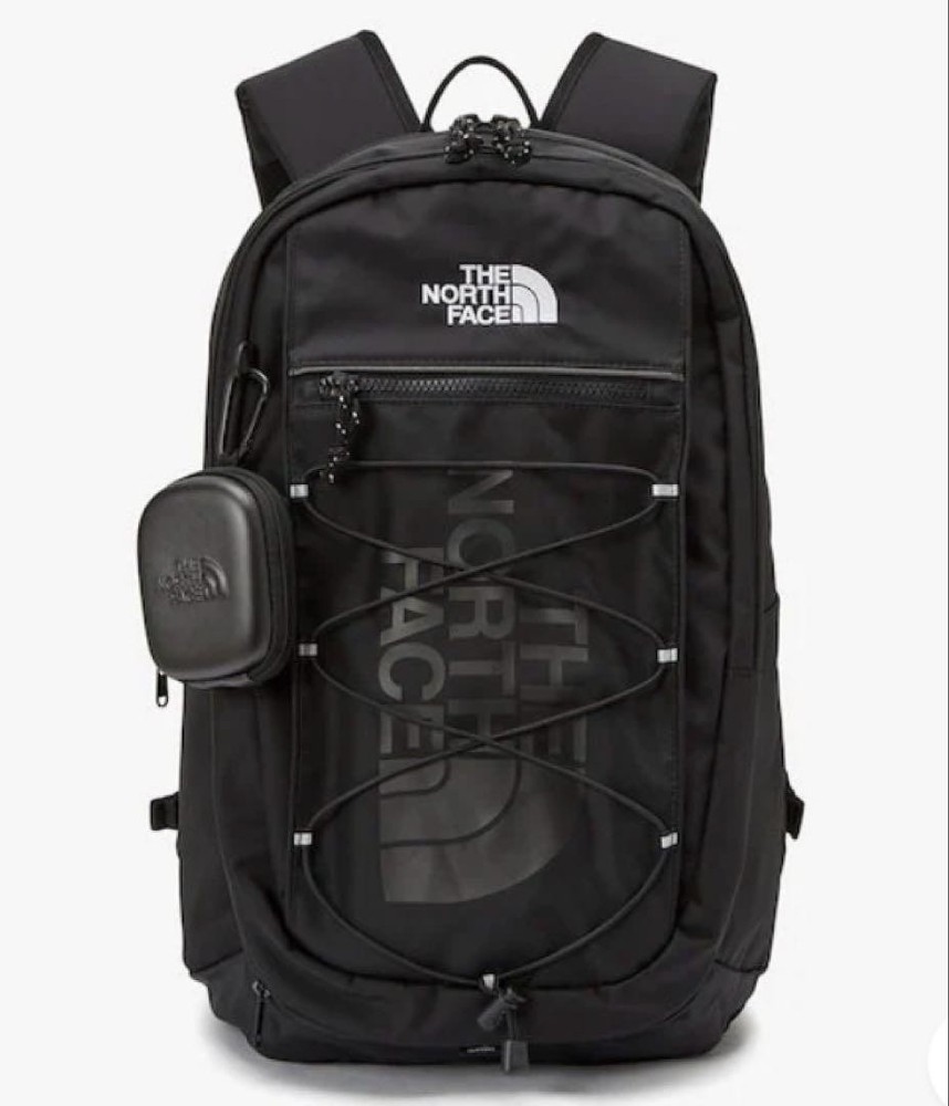The North Face Super Pack 30L Black Polyester Backpack Used
