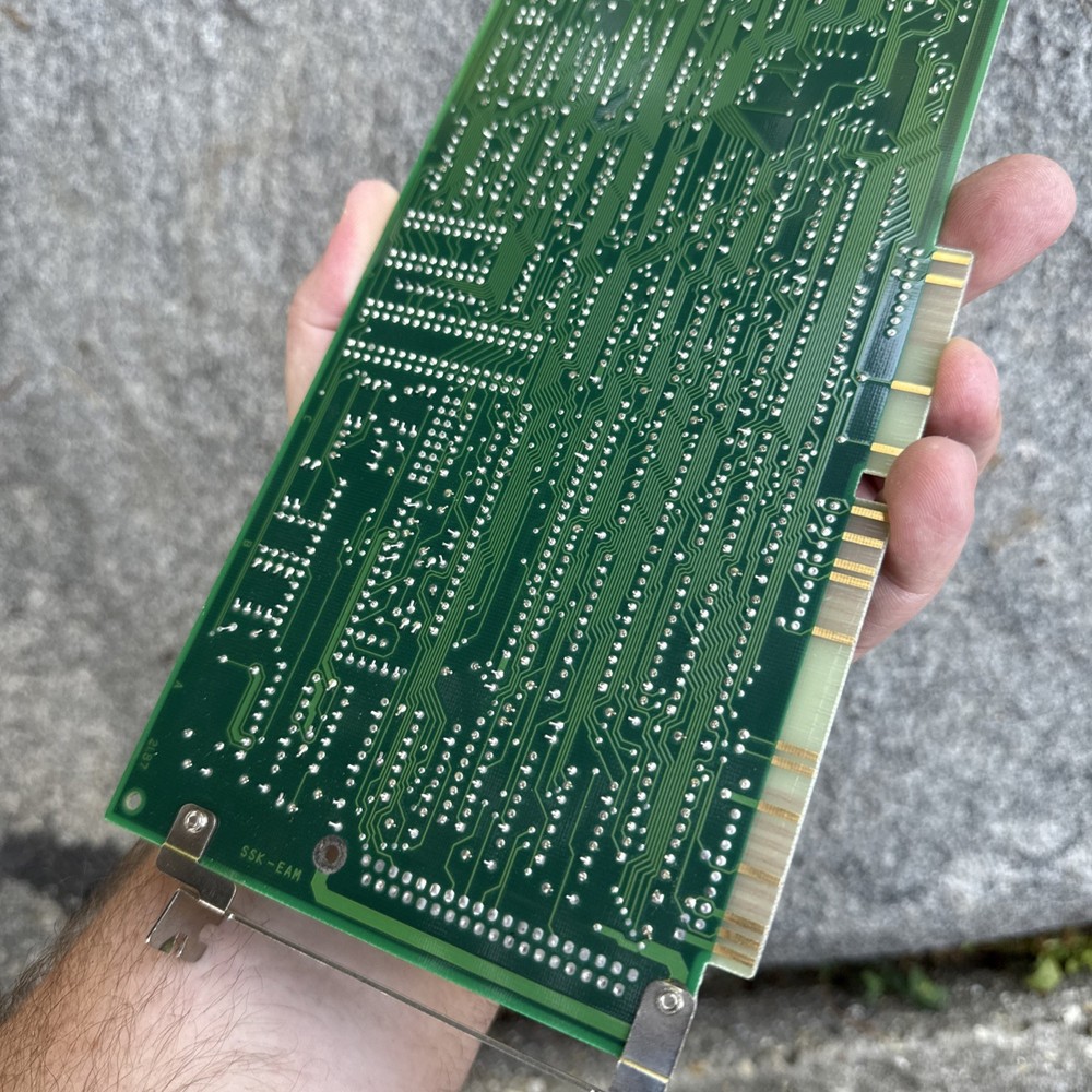 Vintage 1980s Data Tech Corp MFM Hard Drive Controller Card NCR
