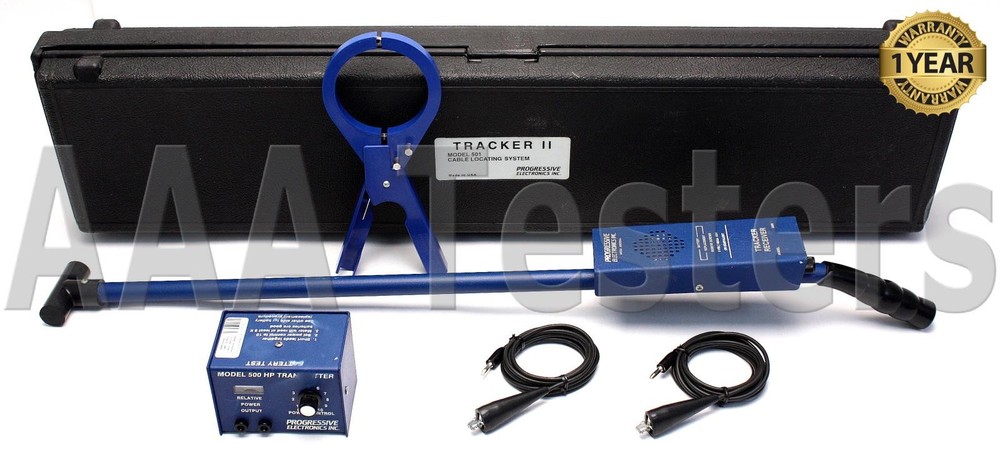 Progressive Tempo Model 501 Tracker II 2 Underground Cable Locator System