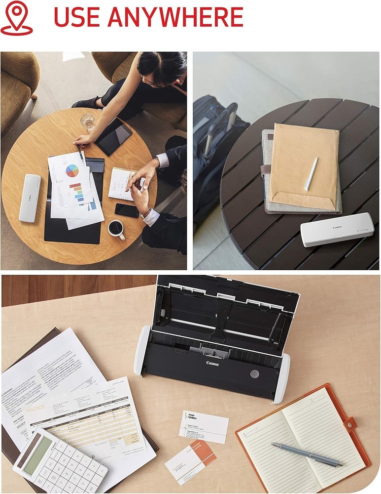 imageFORMULA R10 - Portable Document Scanner, USB Powered, Duplex Scanning, Docu