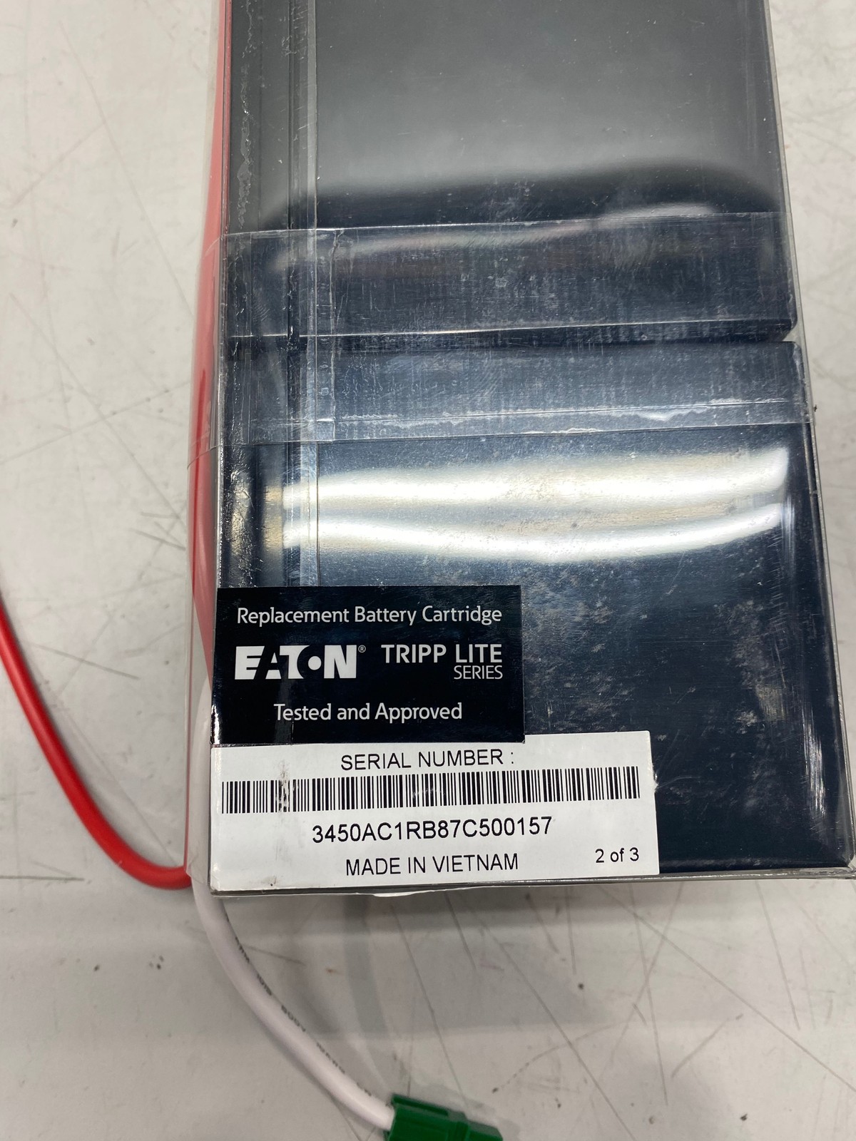 Eaton 8 Tripp Lite Replacement Battery Cartridge Model RBC5-192