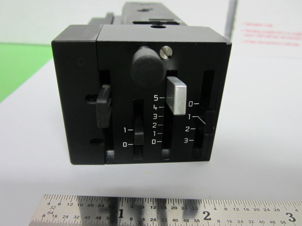 MICROSCOPE FILTER BLOCK SLIDE INSERT 5010-100565 MICROSCOPE OPTICS BIN#F2-89