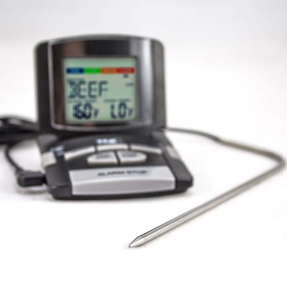 14.1502 La Crosse Technology TFA Digital Meat Thermometer with Foldable Display