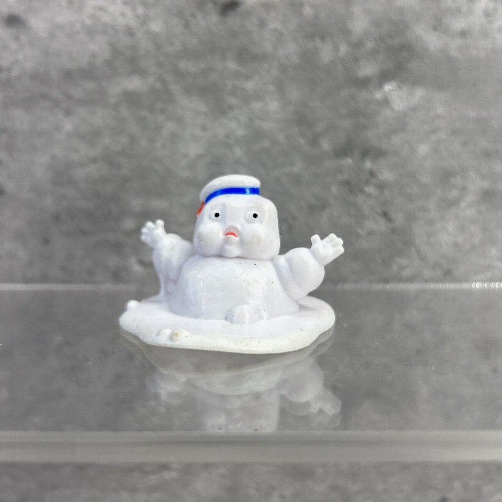 6 x Ghostbusters Stay Puft Mini Cartoon Figures Set Ornament Collectible Pack