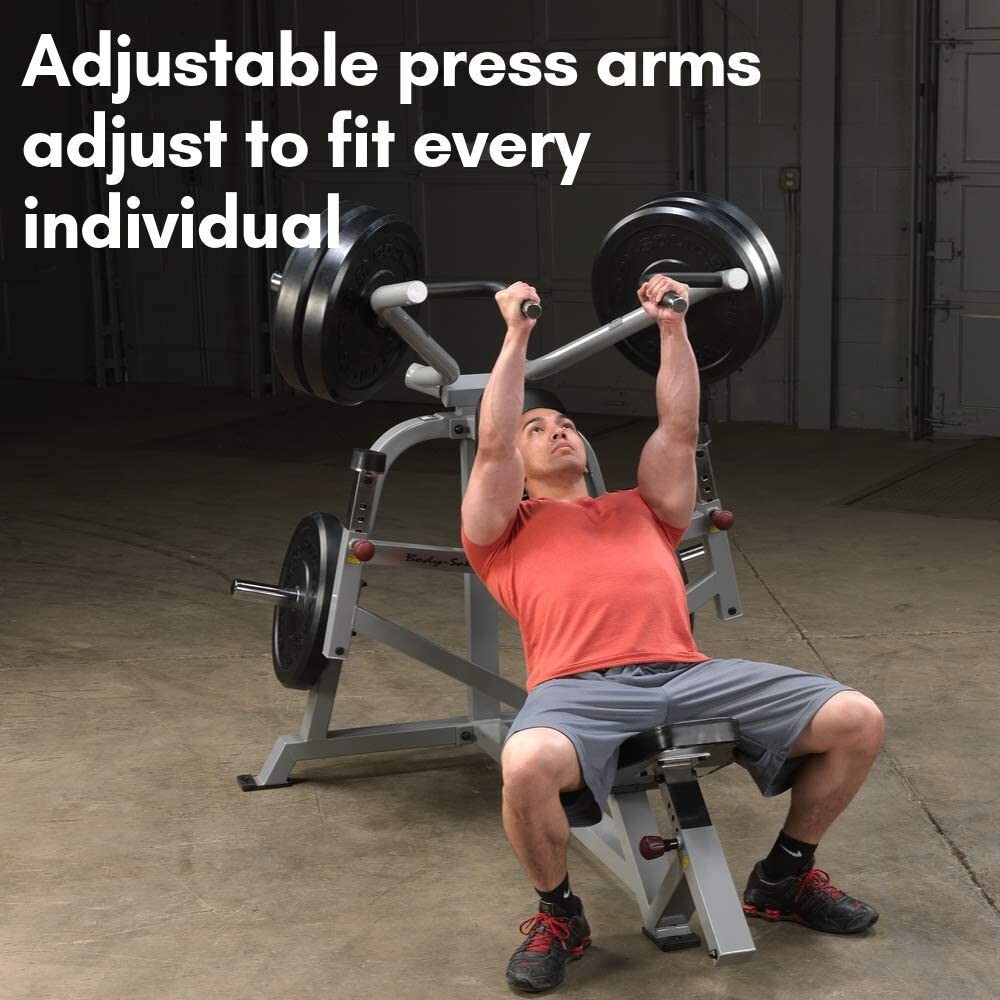 Body-Solid Leverage Incline Bench Press With Plate Holders - LVIP