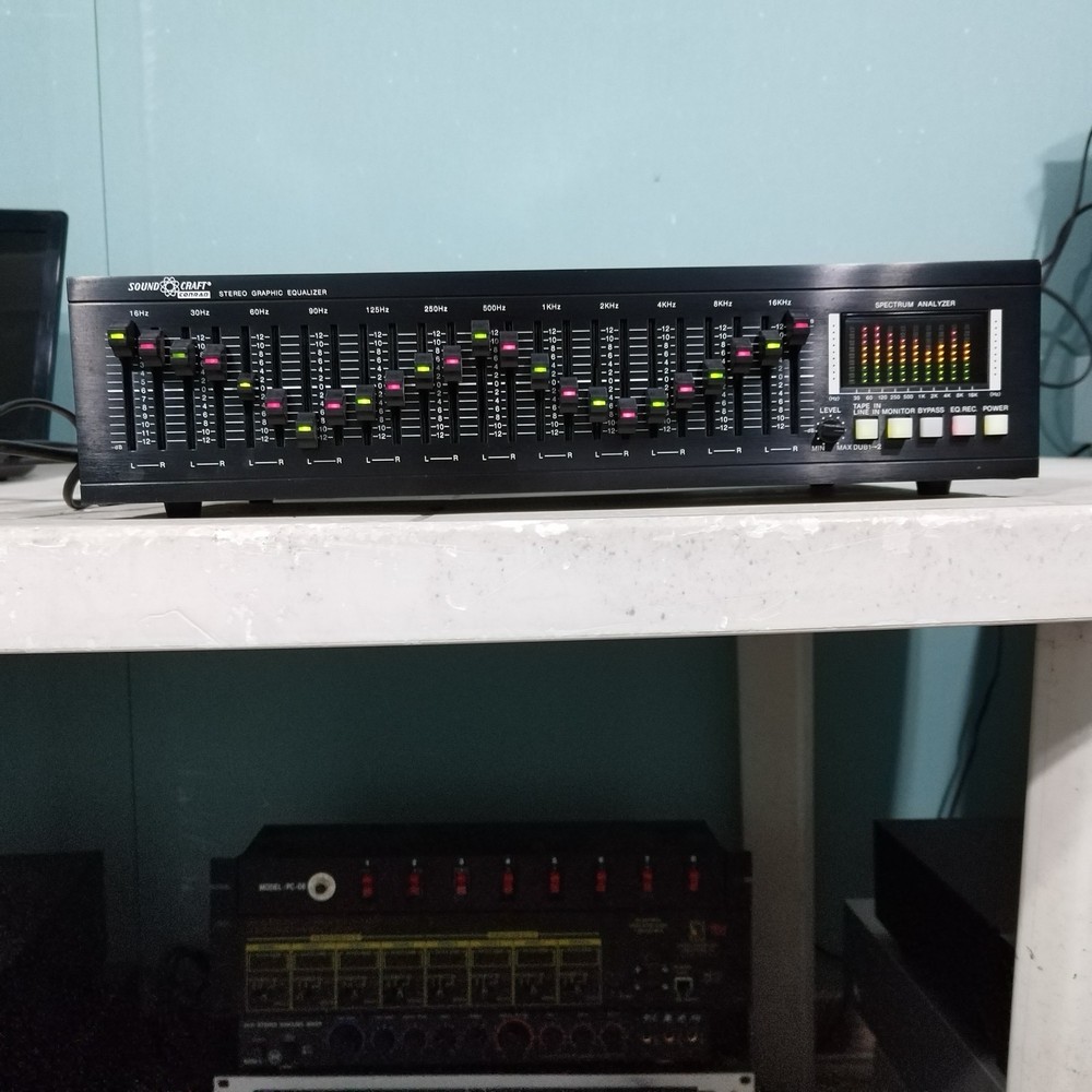 Sound Craft Conrad Stereo Graphic Equalizer