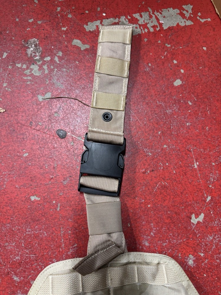 USGI Single Point MOLLE/BELT Drop Leg Panel DCU Pattern