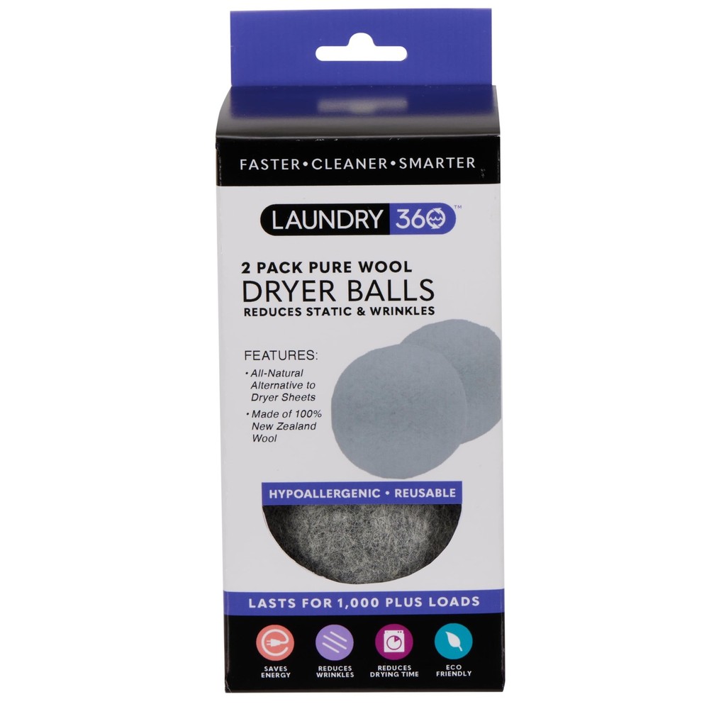 2 Pack Dryer Balls in Grey