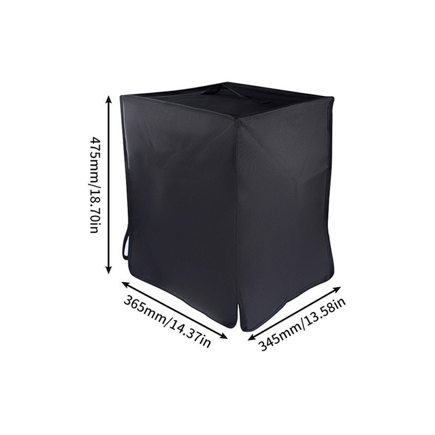 For A1 MINI 3D Printer Light Shielding Soundproofing Fireproof Dust Cover