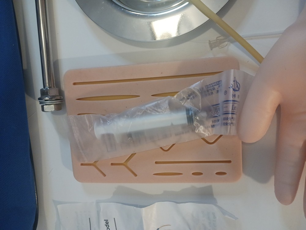 WELLiSH IV Practice Arm Infusion Model, Venipuncture Training Model Phlebotomy