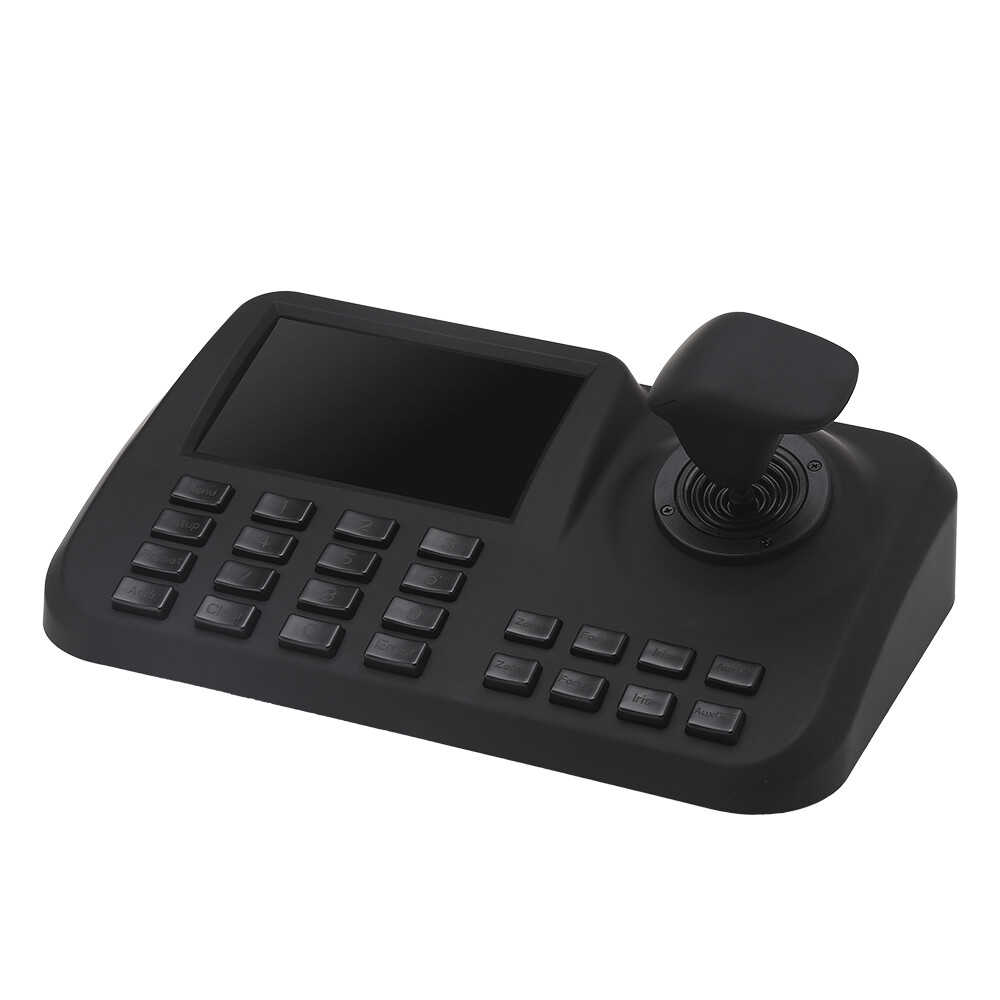 5 Inch LCD Screen Onvif 3D CCTV IP Joystick PTZ Keyboard Controller