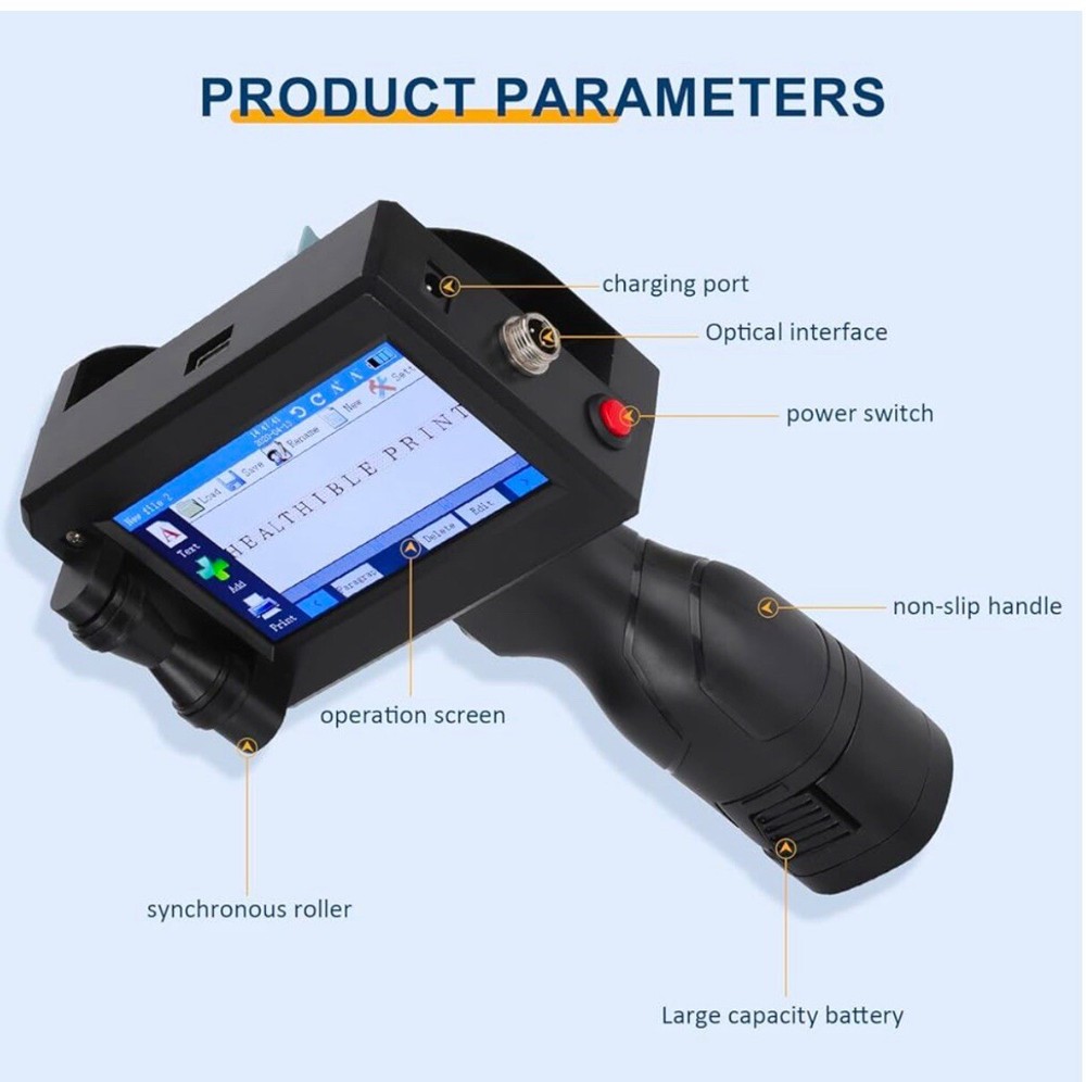 Handheld Inkjet Printer Gun
