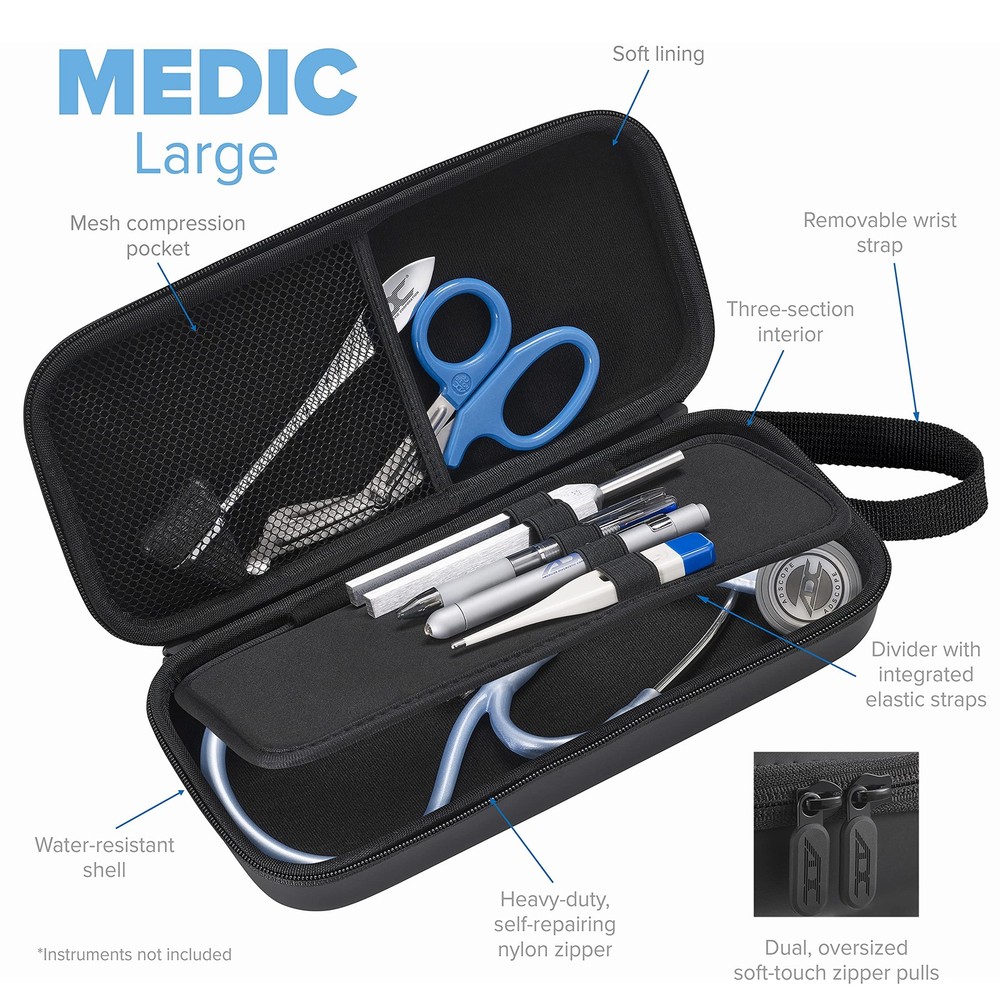 M.E.D.I.C. Case, Large, Black