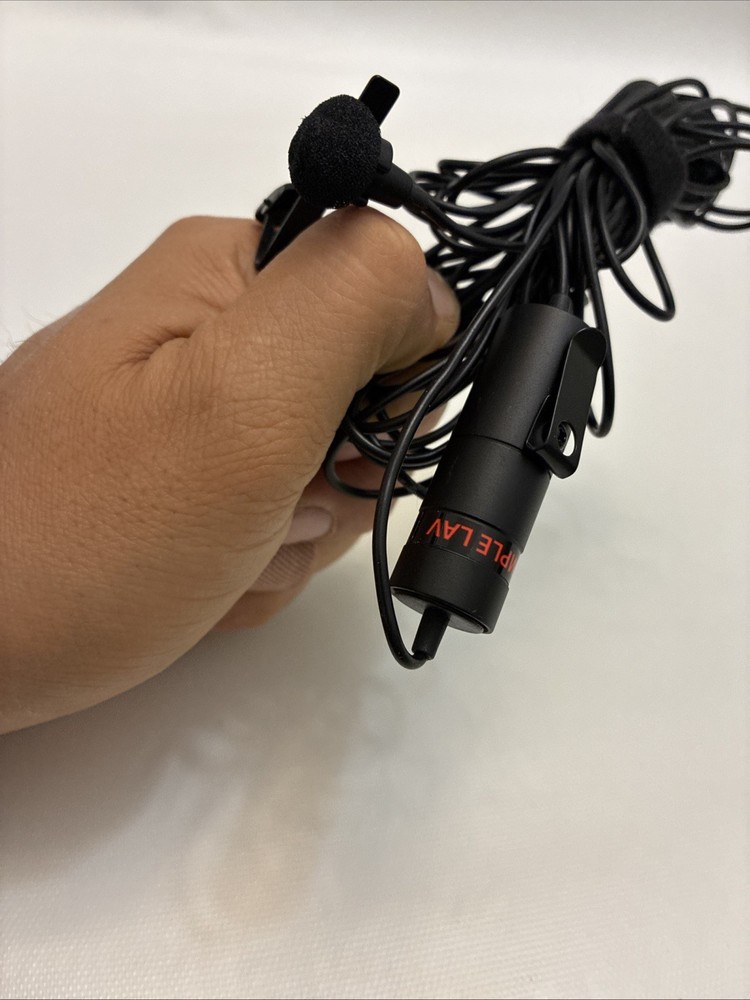 LAV Simple Mobile Stony-edge Condenser Lavalier Lapel Microphone