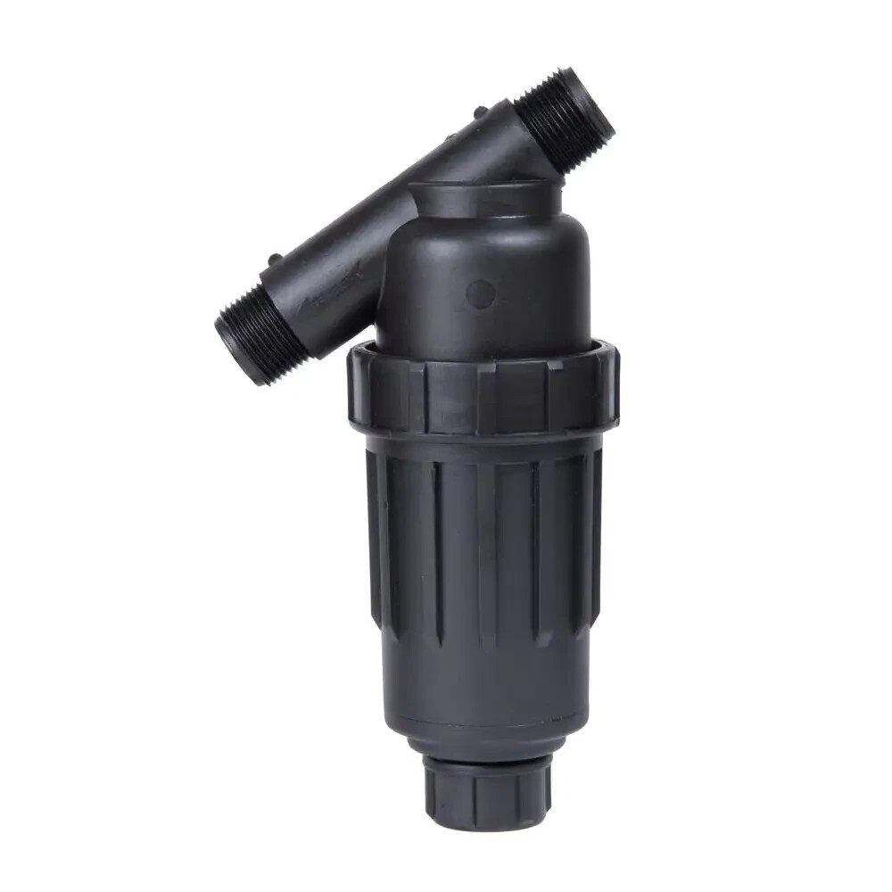 Drip Irrigation System Screen Filter 3/4 in. Hose Thread Adjustable UV Resistant