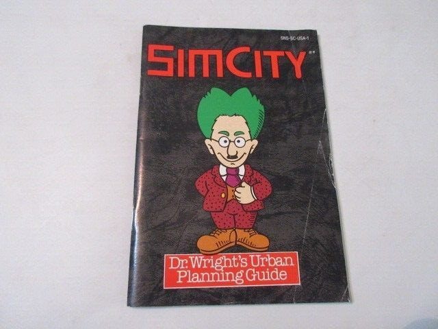 SimCity Dr. Wrights Urban planning guide