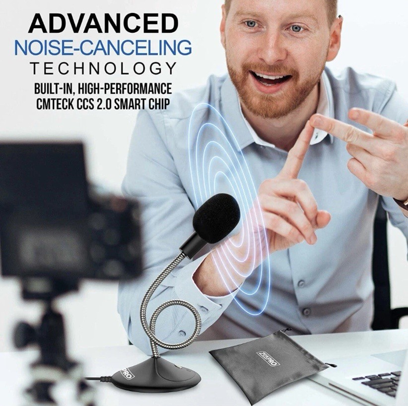 NIB ZekPro USB Microphone for Computer