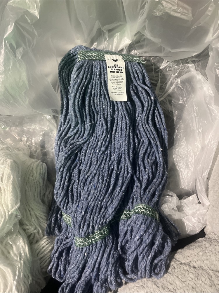 Looped-End Blended Mop Head