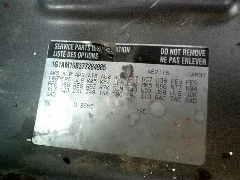 Speedometer US Fits 07 COBALT 148951