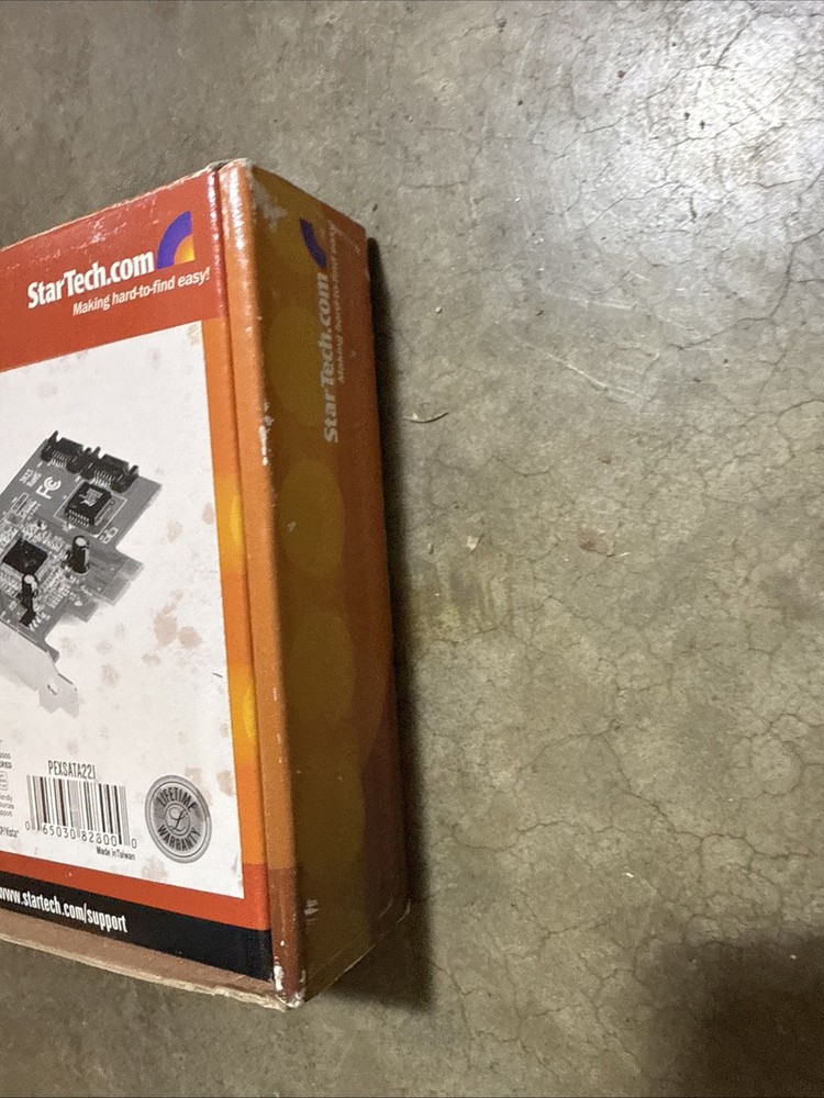 New StarTech.com 2 Port PCIe SATA II Controller Card