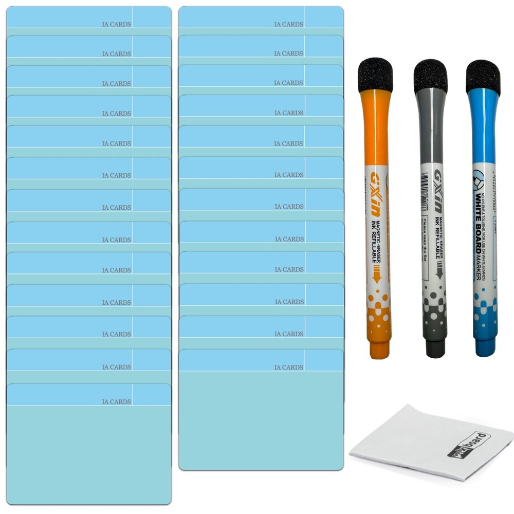 Kaizen Action Plan Magnetic Cards Lean Task Tracking Six Sigma Project Tool