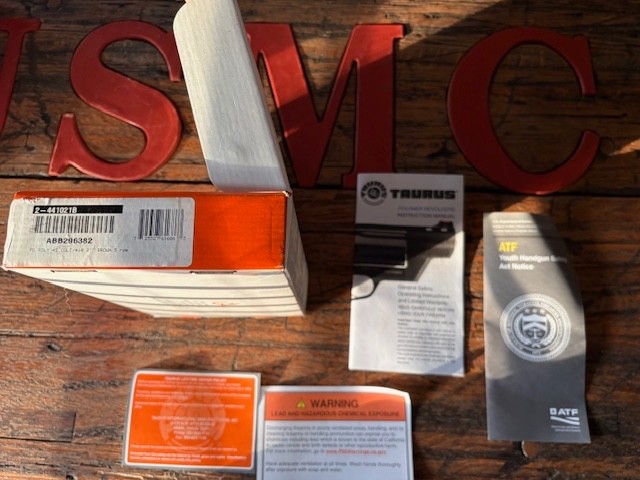 TAURUS 45 / 410 Box EMPTY BOX wth Contents