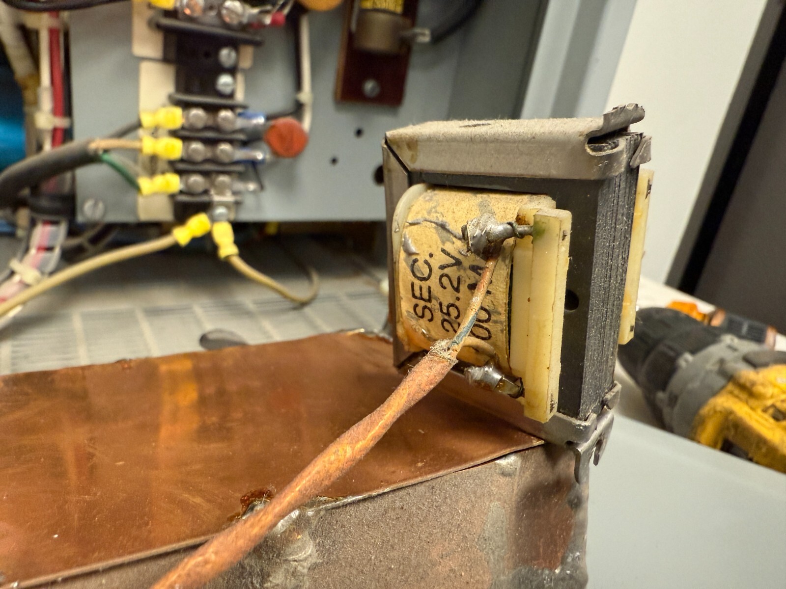 Huge Power Supply Ham Radio Teletype