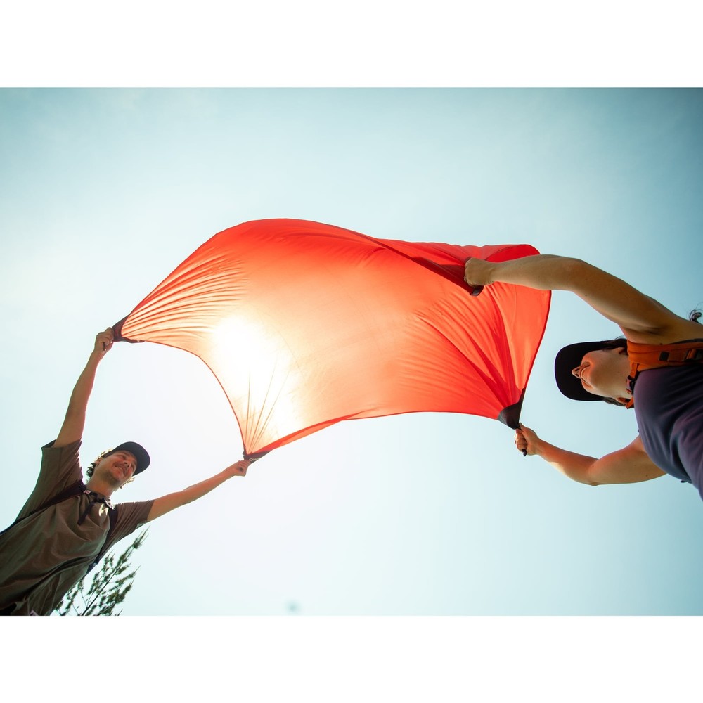 Picnic Blanket 59" x 78.7” Ripstop Polyester with Stuff Sack Red