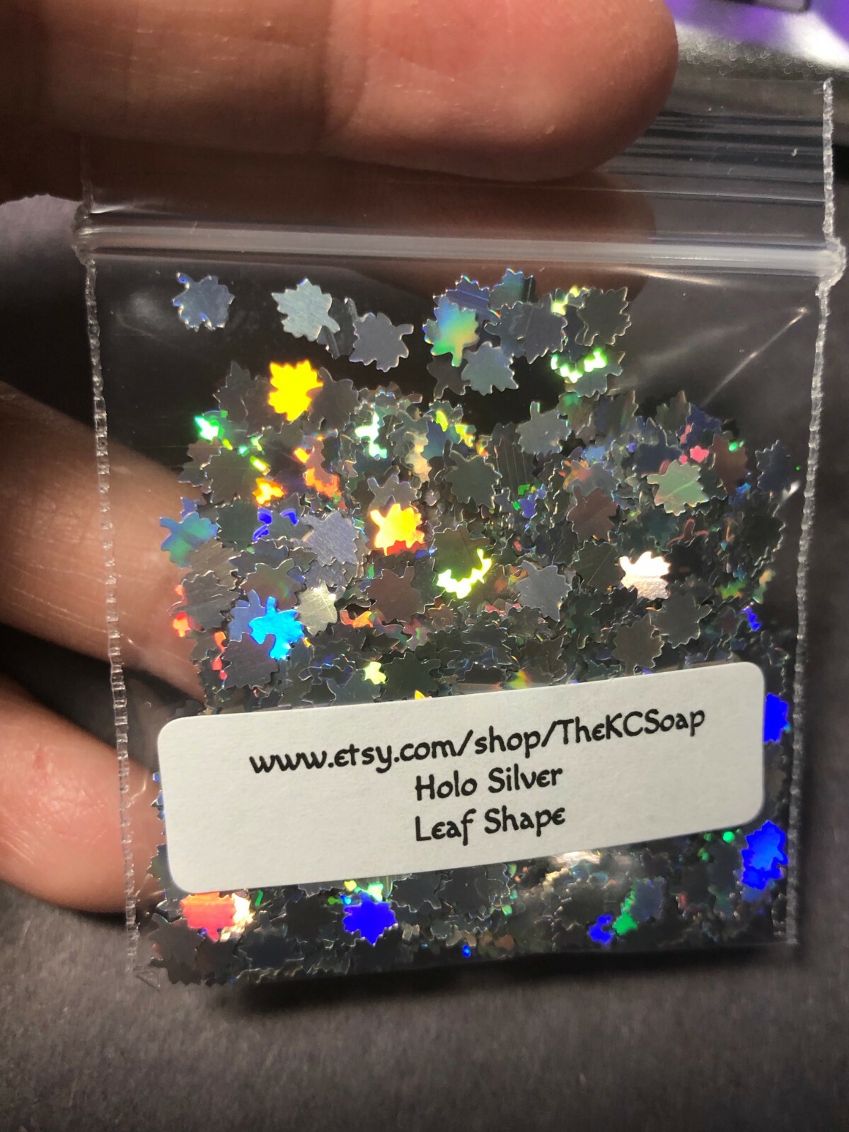 Solvent Resistant Holo Shape Glitter You Choose Color Nail Art Acrylic Gel Body