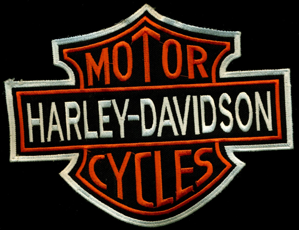 Harley Davidson Motorcycles Logo Patch KP-6
